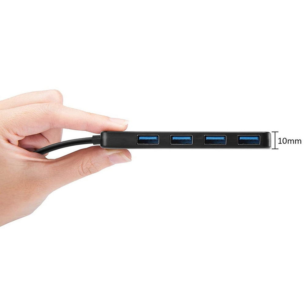 Simplecom CH342 Ultra-Compact 4-Port USB 3.0 Hub for PC and Laptop