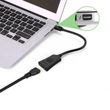 Simplecom DA101 4K UHD Active Mini DisplayPort to HDMI Adapter - Thunderbolt & Eyefinity Support - Side View