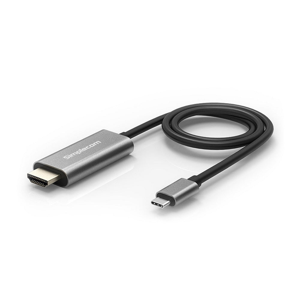 Simplecom DA321 1.8M USB-C to HDMI Cable - 4K@30Hz High-Performance Adapter