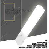 Rechargeable LED Motion Sensor Night Light with Torch Function (Cool White)