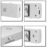 Rechargeable LED Motion Sensor Night Light with Torch Function (Cool White) - 45-Degree Angle