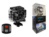 BDI 4K Waterproof Action Camera with WiFi for Sports and Outdoor Adventures - Side View