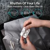 CHOETECH BH-T01 Wireless Bluetooth Earbuds with Touch Control and Fast Charging - Front View