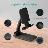 CHOETECH H88 Versatile Adjustable Phone and Tablet Holder - Black - 45-Degree Angle