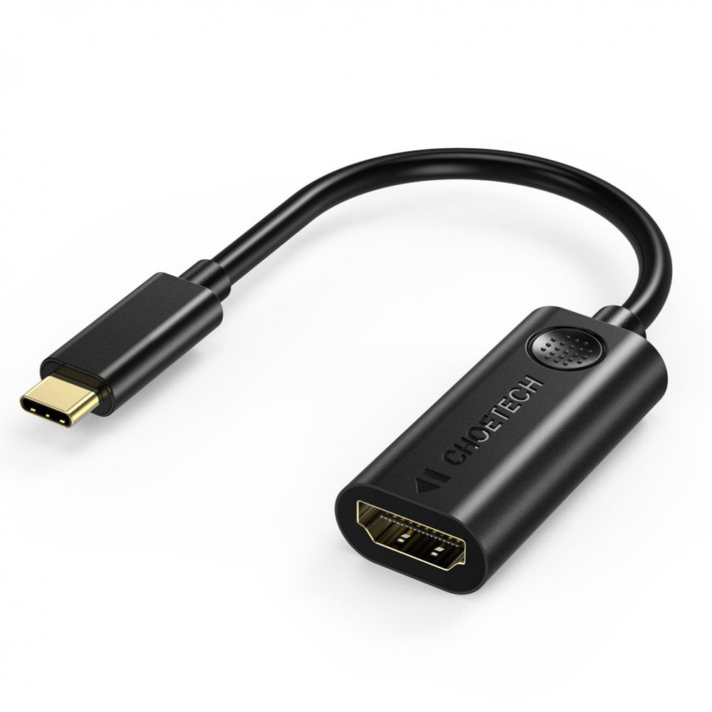 Choetech USB-C to HDMI Adapter Hub - Ultra-Slim 4K Video Output, Compatible with Laptops and Projectors