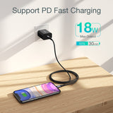 CHOETECH 2M USB-C to iPhone MFi Certified Fast Charging Cable