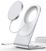 CHOETECH Magnetic Fast Wireless Charging Stand for iPhone 13/12 with Adjustable Viewing Angle