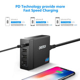 CHOETECH 72W USB-C Power Delivery Travel Charger