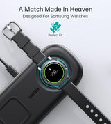 Choetech T570-S Dual Wireless Charging Station with 10W Fast Charge and Samsung Galaxy Watch Support
