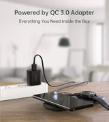 Choetech T570-S Dual Wireless Charging Station with 10W Fast Charge and Samsung Galaxy Watch Support