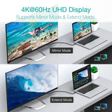 CHOETECH XCC-1007 100W USB-C Braided Fast Charge Cable (20V 5A, 2M) - Close-Up Angle