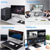 CHOETECH 2M DisplayPort Cable - 8K 60Hz High-Speed Connection - Low Angle