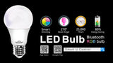 MV SMART BULB 9W E27 TWIN PACK - Bluetooth Controlled LED Lighting - Front View