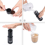 STARESSO Award-Winning Portable Espresso Maker - Quick Cold Brew and Cappuccino Machine in Black
