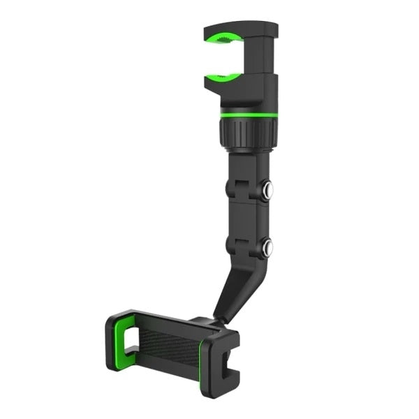 TEQ 360° Rotating Car Phone Mount for Rearview Mirror