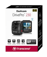 Transcend DrivePro 230 Dashcam with 32GB Storage, 2.4