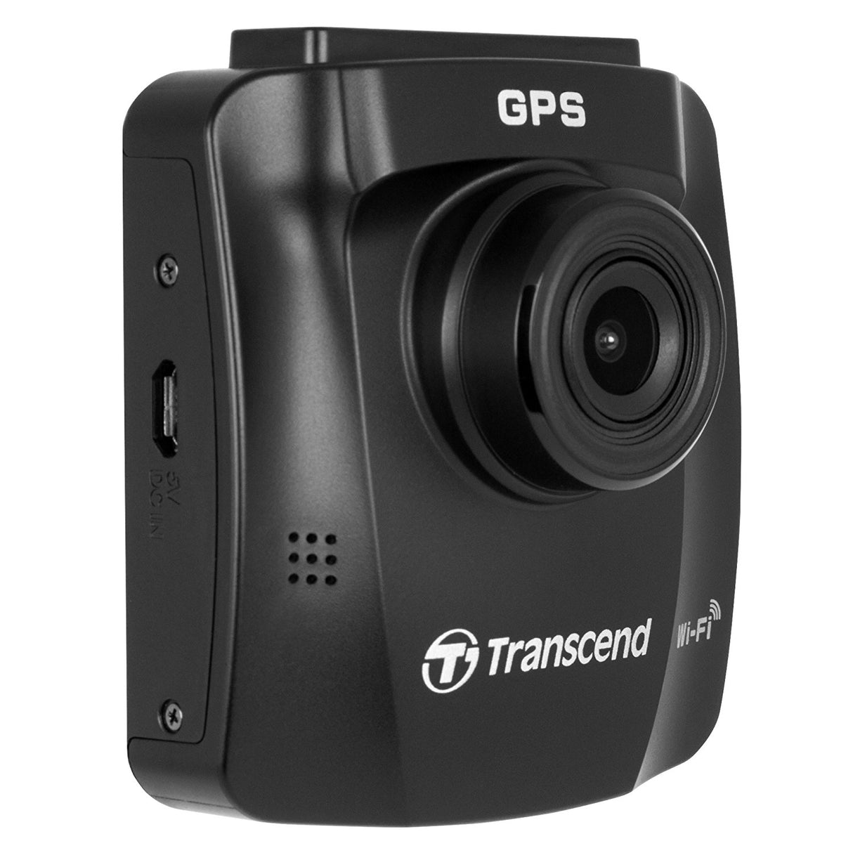 Transcend DrivePro 230 Dashcam with 32GB Storage, 2.4" LCD, GPS, and Suction Mount