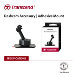 Transcend DrivePro Suction Mount with 360° Swivel and Locking Mechanism