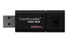 KINGSTON DT100G3/256GB, 256GB USB 3.0 DATATRAVELER 100 G3 USB Drive 100MB/s read