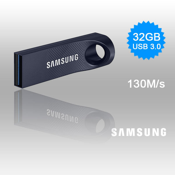 SAMSUNG 32GB BAR USB 3.0 Flash Drive with 130MB/s Speed
