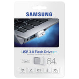 SAMSUNG 64GB USB 3.0 FIT Flash Drive - Ultra-Compact with 130MB/s Speed - Side View