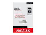 SanDisk Ultra Luxe 128GB Metal USB 3.0 Flash Drive - 150MB/s Transfer Speed - 45-Degree Angle
