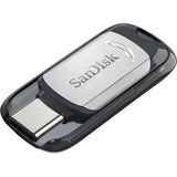 SanDisk Ultra 128GB USB Type-C Flash Drive with High-Speed Performance - Front View