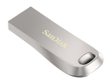 SanDisk Ultra Luxe 256GB Metal USB 3.0 Flash Drive - 150MB/s Speed - Front View