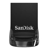 SanDisk Ultra Fit 32GB USB 3.1 Flash Drive - High-Speed Storage Solution - Side View
