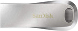 SanDisk Ultra Luxe 512GB USB 3.1 Flash Drive - 150MB/s Metal Design - Side View