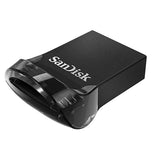 SanDisk Ultra Fit 64GB USB 3.1 Flash Drive - High-Speed Storage Solution - Front View