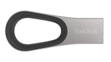 SanDisk Ultra Loop 64GB USB 3.0 Flash Drive - Durable High-Speed Storage Solution - Side View