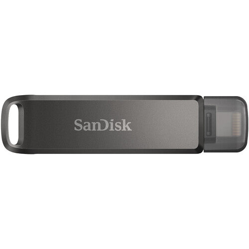SanDisk 64GB iXpand Luxe Dual-Connector Flash Drive for iPhone and USB-C Devices