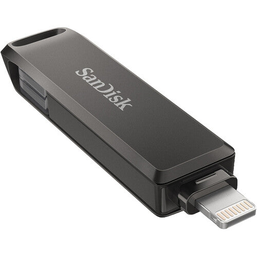 SanDisk 64GB iXpand Luxe Dual-Connector Flash Drive for iPhone and USB-C Devices