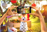 SanDisk iXpand Flash Drive Go 128GB - Black, USB 3.0 for iPhone and iPad - Side View