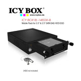 ICY BOX Dual-Slot Mobile Rack for 3.5