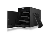 ICY BOX 4-Bay HDD/SSD Enclosure with USB 3.1 Type-C and Cooling Fan - Side View