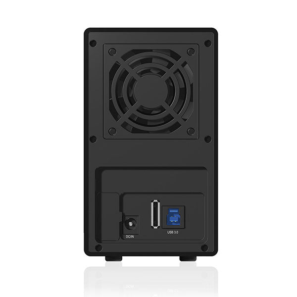 Dual-Bay External RAID System for 3.5" SATA HDDs with USB 3.0 & eSATA Connectivity