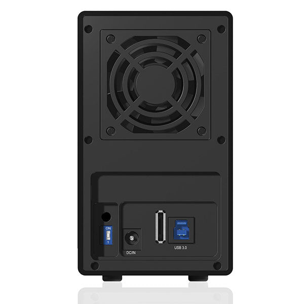Dual-Bay External RAID System for 3.5" SATA HDDs with USB 3.0 & eSATA Connectivity