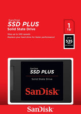 SanDisk 1TB SSD Plus High-Performance Solid State Drive