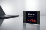 SanDisk 1TB SSD Plus High-Performance Solid State Drive - 45-Degree Angle