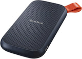 SanDisk 480GB High-Speed Portable Solid State Drive (SDSSDE30-480G-G25) - Top-Down View