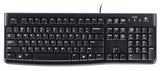Logitech K120 USB Wired Keyboard - Durable Design with Adjustable Tilt Legs