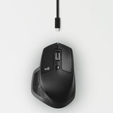 Logitech MX Master 2s Wireless Multi-Device Mouse - Side View