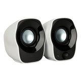 Logitech Z120 Compact USB Stereo Speakers 2.0 System - Top-Down View