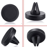 Silver Magnetic Air Vent Mount - 45-Degree Angle