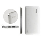 PNY L8021 8000mAh Dual USB Portable Power Bank - Top-Down View
