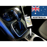 Flexible Black USB Data Sync and Charging Cable for iPhone 5/5S/6 with Stand Mount - Top-Down View