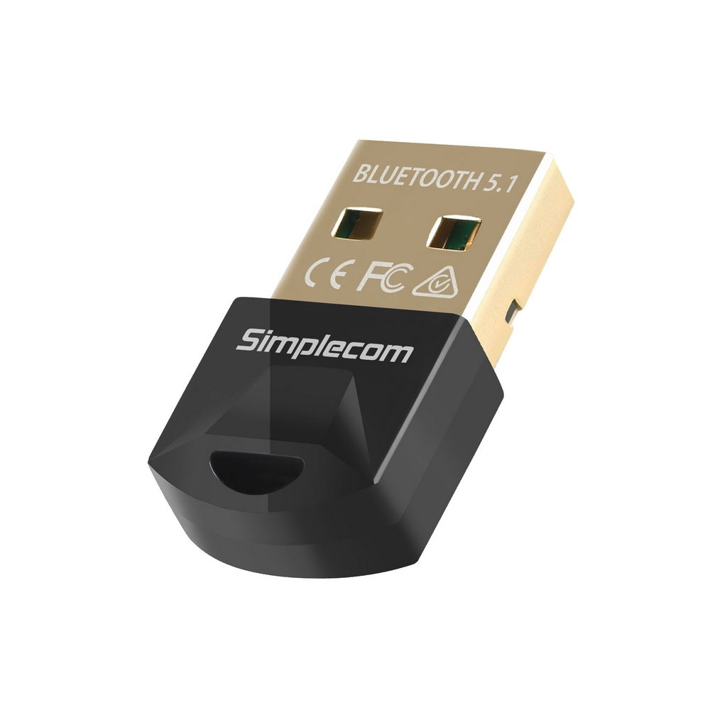 Simplecom NB410 Wireless Bluetooth 5.1 USB Adapter Dongle