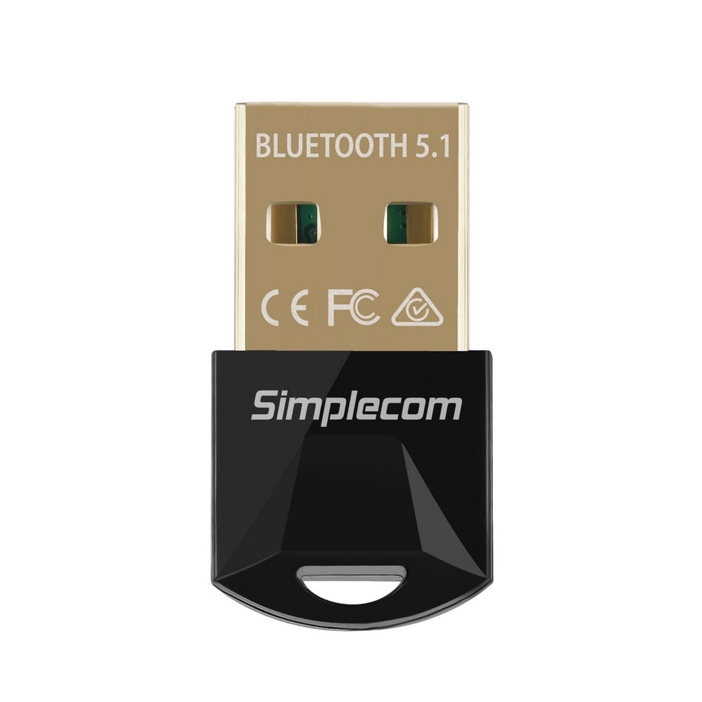 Simplecom NB410 Wireless Bluetooth 5.1 USB Adapter Dongle
